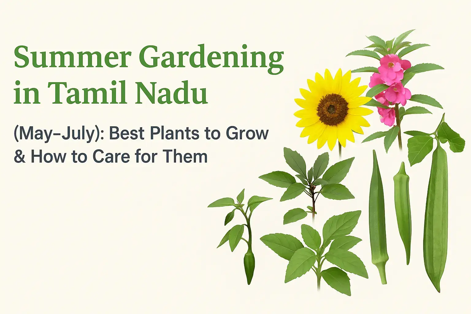 Summer Gardening in Tamil Nadu