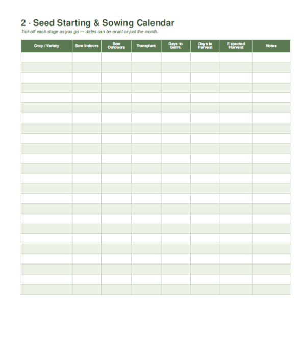 🌿 Gardening Planner Bundle  (PDF + Excel + Word)
