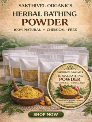 Herbal Bathing Powder (100% Natural & Chemical-Free)