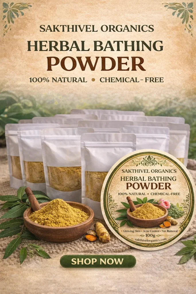 Herbal Bathing Powder (100% Natural & Chemical-Free)