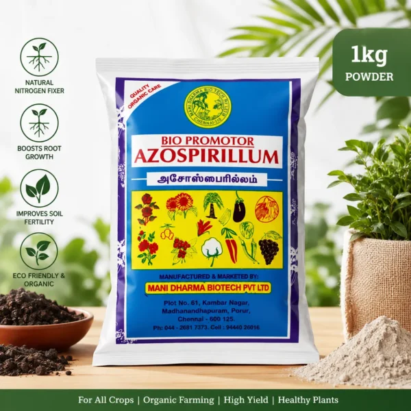 Azospirillum Bio Fertilizer 1kg by Sakthivel Organics